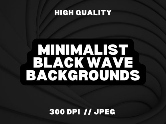 10 Minimalist Black Wave Backgrounds: Elevate Your Designs with Modern Black Wave Backgrounds