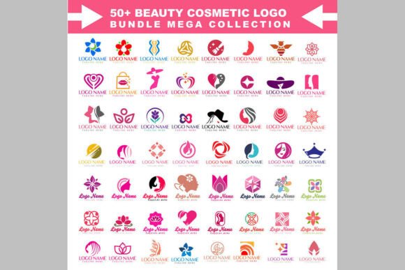 50 Feminine and Luxurious Logo: A Collection of Elegance for Modern Brands