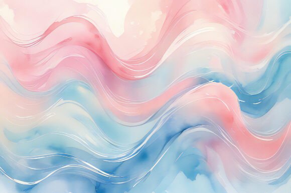 A Blue and Pink Waves: Creative Inspiration at Your Fingertips