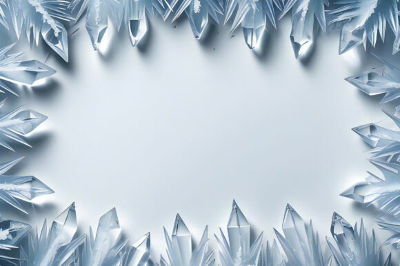 A Close Up of a Crystal Frame