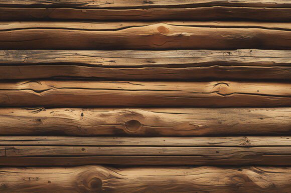 A Wall of Logs with Cricks