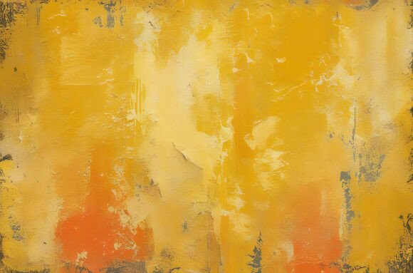 A Yellow and Orange Wall: Creative Inspiration